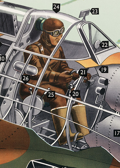 “Britains New Spitfire” Vintage Style 1940 Illustrated World War 2 Poster 16x24 gallery