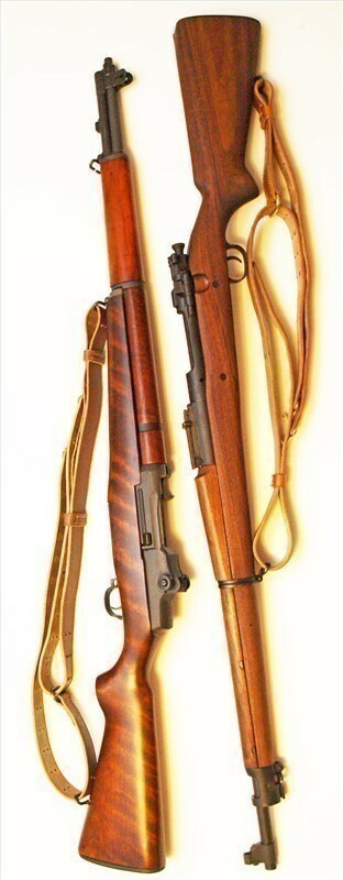 SLING M1, 1903 M1907 MILSCO 1942 mkd. LEATHER replica with BRASS ftgs, hooks gallery