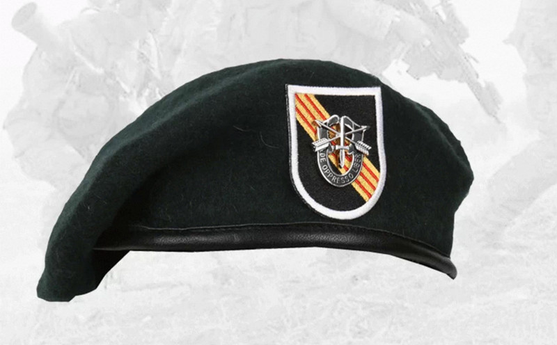 US Army Special Forces Cap Badge Pin 5th Special Forces Group Beret Flash(NO CAP gallery