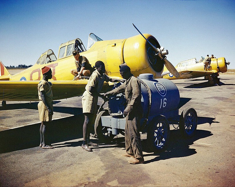 COMMONWEALTH JOINT AIR TRAINING PLAN IN KISMU 8x10 GLOSSY PHOTO PRINT