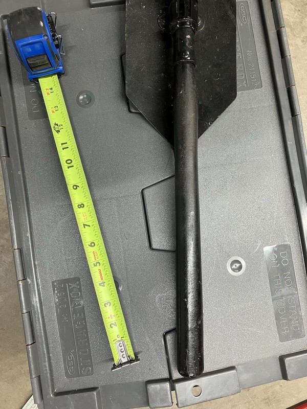 WWII WW2 US M1945 FOLDING SPADE SHOVEL