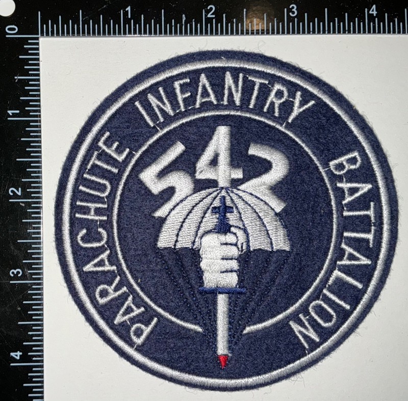 REPRODUCTION WWII US Army 542nd Airborne Parachute Infantry Battalion Patch