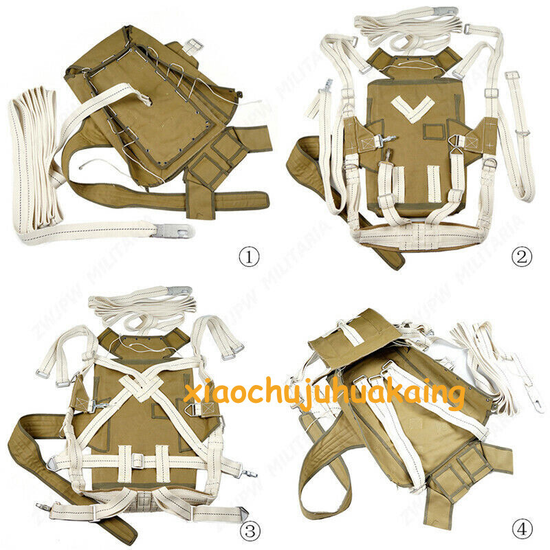 WW2 US Army Replica T-5 Airborne Parachute Bag Paratroopers Backpack IN STOCK gallery
