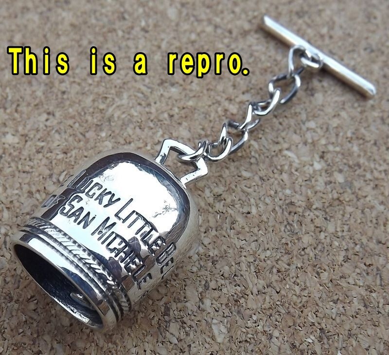 WW2 repro San Michele Capri Bell Charm sterling silver Brand new gallery