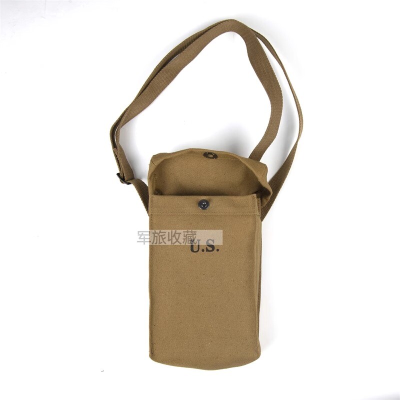 US Amry WW2 WWII MILITARY GENERAL Thomson Purpose Ammo Bag With Strap Bag Pouch gallery