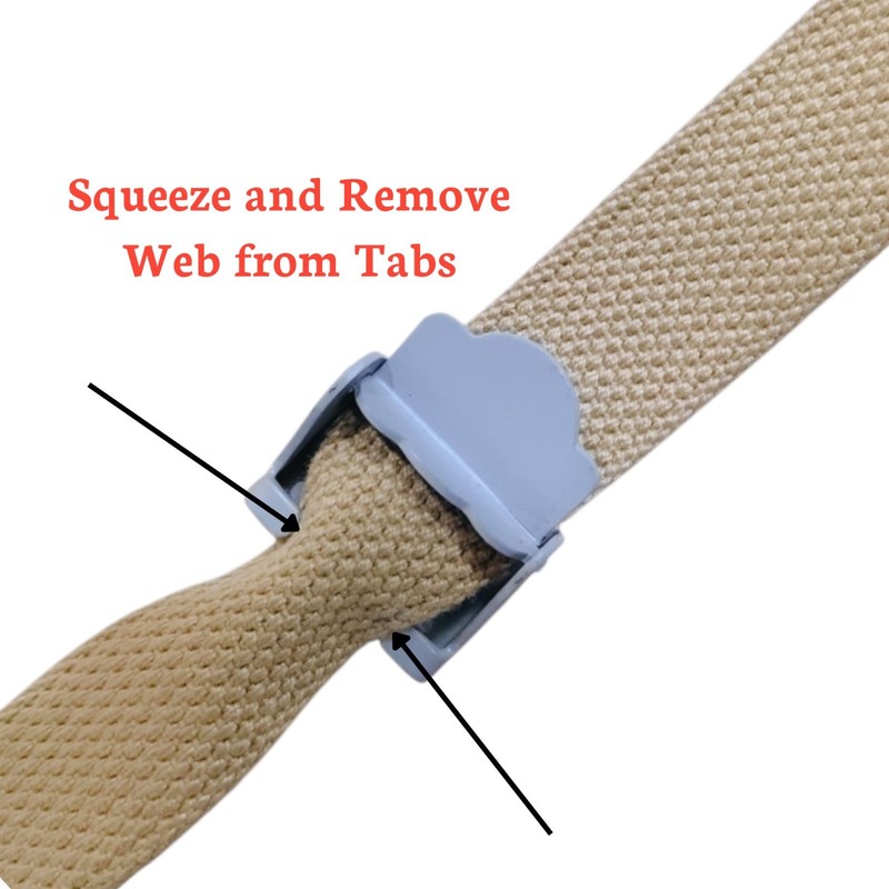 Web Sling for M1 Garand 1903 Parade Honor Use USGI Pattern Two Point-Khaki Color gallery