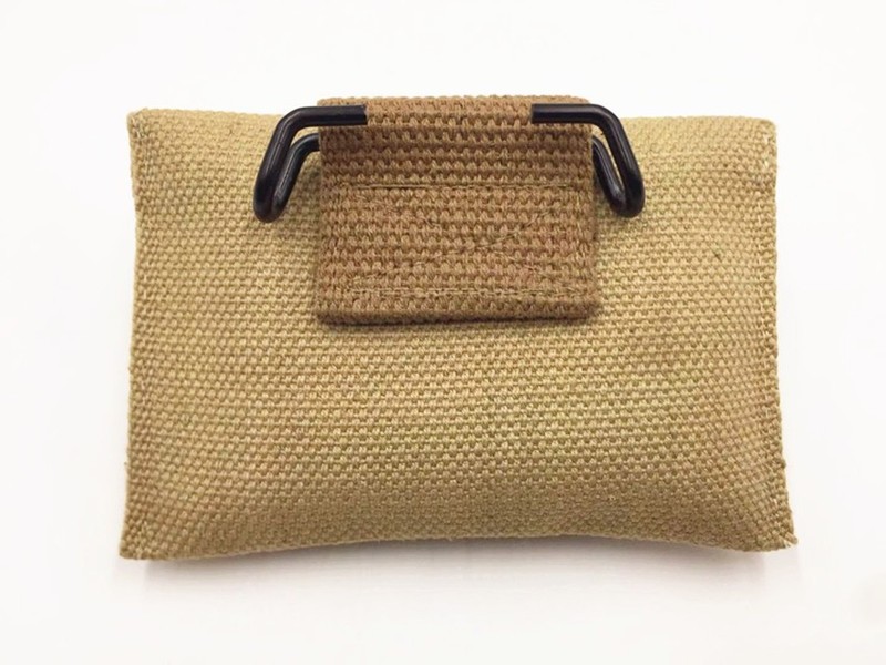WW2 American M1942 First Aid Kit Pure Small Bag With Wide Woven Strap With Hook gallery