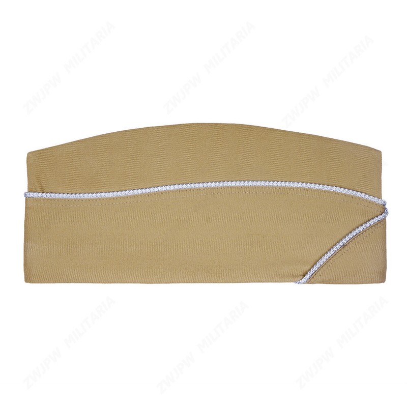 WW2 US Infantry PARATROOPER GARRISON CAP Blue Piping khaki HAT SIZE 58 gallery