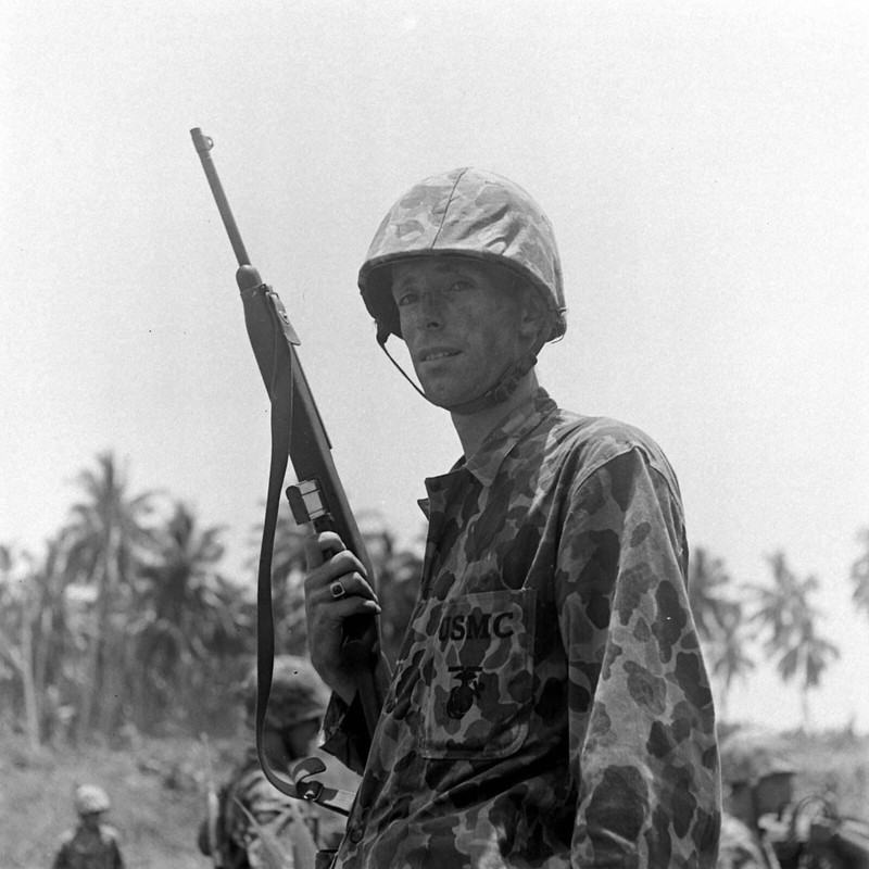 WW2 WWII Photo World War Two / US Marines Landing Bougainville Nov. 1943 USMC