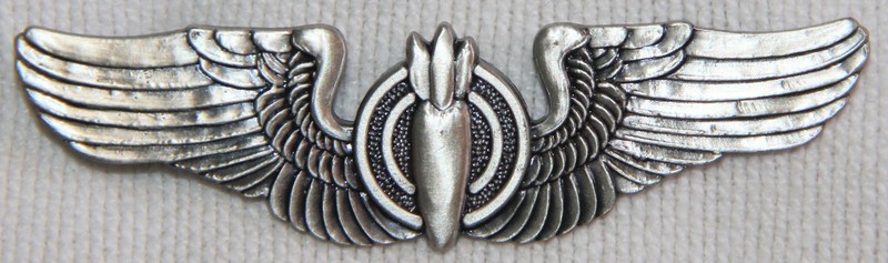 REPRODUCTION WWII 2 3/4″ AAF BOMBARDIER WINGS
