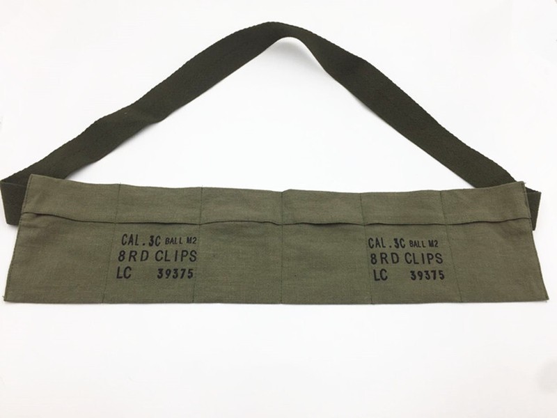 World War Two Ww2 Us Amry M1 Cal 30 Cartridge Belt Reenactments gallery