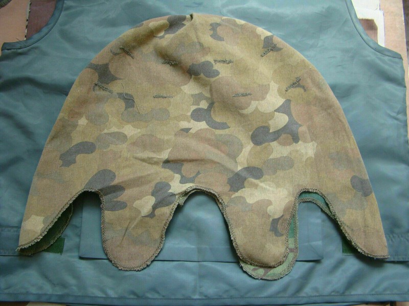 VIETNAM WAR US MITCHELL REVERSIBLE COTTON HELMET COVER RETRO STYLE ,NO HELMET gallery