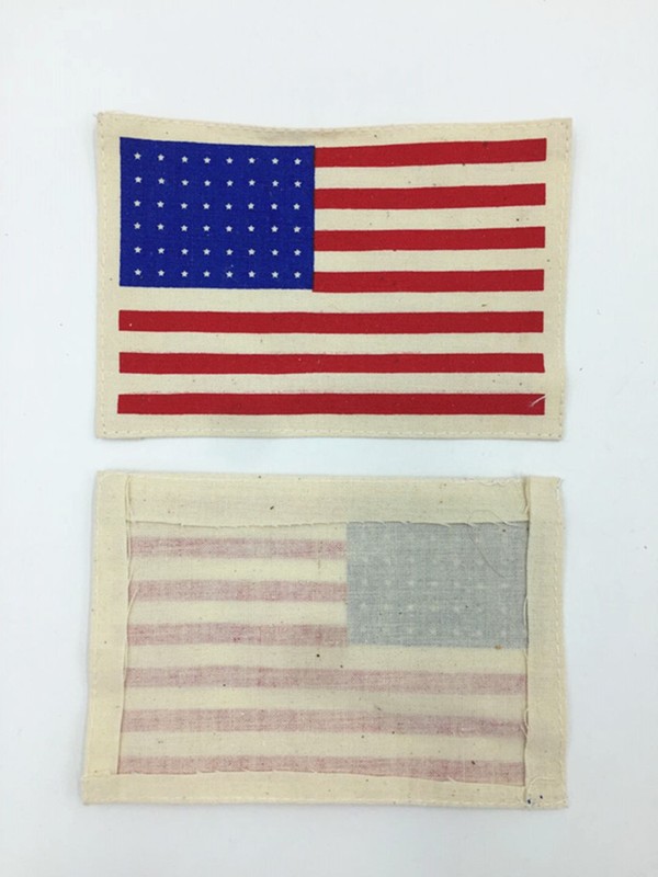 WW2 US ARMY AIRBORNE/PARATROOPER 48 STAR AMERICAN FLAG ARM BAND-9X13CM gallery