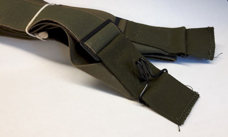 AMERICAN M-1950 OD ELASTIC SUSPENDERS - 2 PAIRS (A-278) gallery