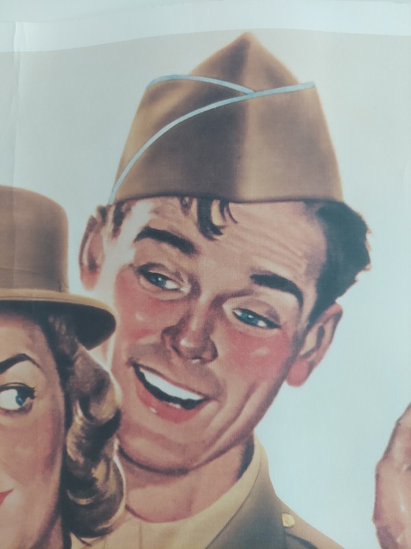 M&M's/ Mars 1942 Advertisemen Poster Reproduction Reprint 1987 World War II Used gallery