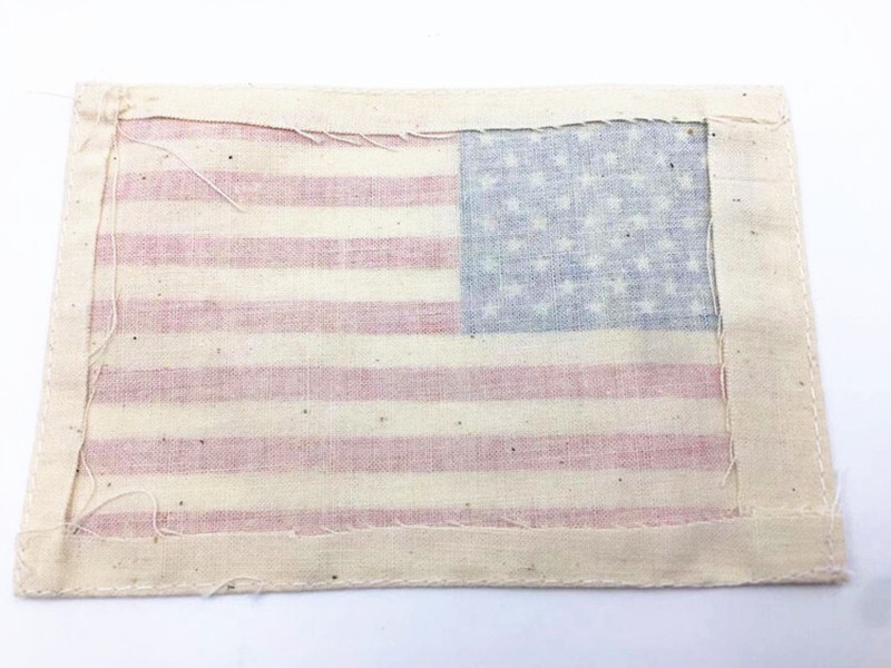 WWII US ARMY AIRBORNE/PARATROOPER 48 STAR AMERICAN FLAG ARM BAND gallery