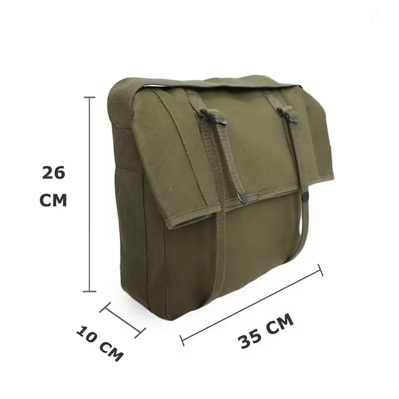 WW2 US Korean War Reproduction M1944 Upper Pack Vintage Canvas Outdoor Backpack gallery