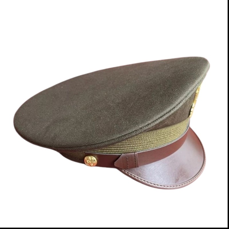 U.S. WWII Officer Visor Crusher Cap: Winter (OD Green) Reproduction All Size... gallery