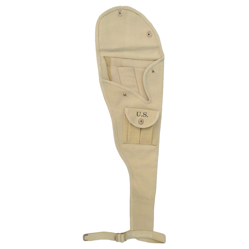 M1 Carbine Canvas Paratrooper Jump Case with Magazine Pouch Marked SEMES 1942 gallery