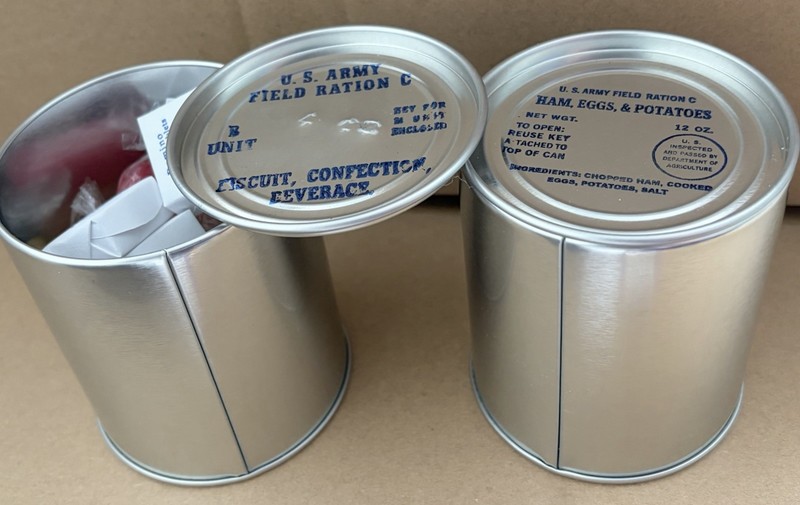 Early War Fully Edible WWII C Ration B Unit - Historically Accurate gallery