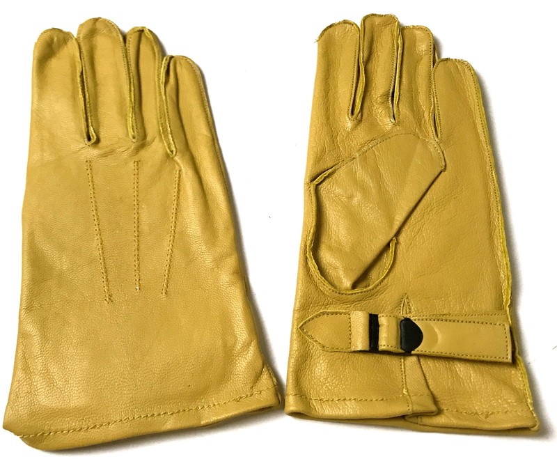 WWII US ARMY AIRBORNE PARATROOPER DDAY LEATHER JUMP GLOVES-2XLARGE gallery