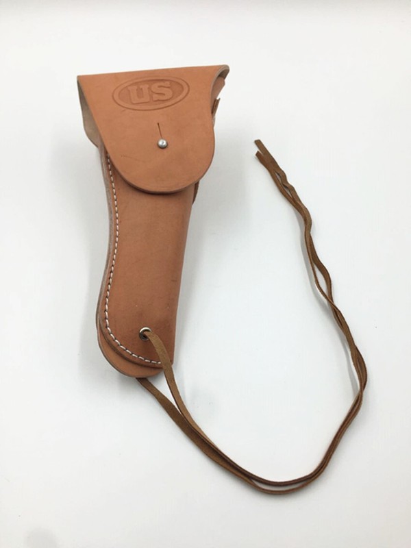 WW2 US Usmc Colt 1911 M1916 Army BROWN Leather Pistol Holster Of MILITARY War…