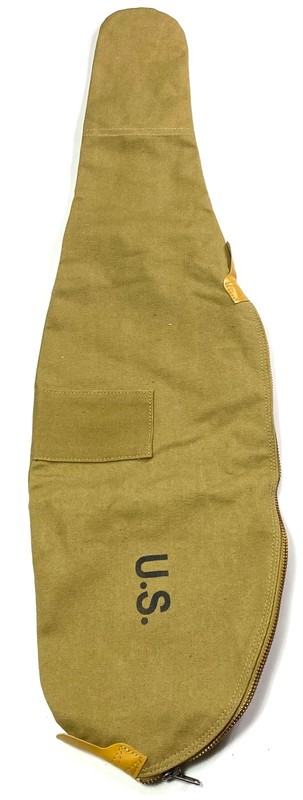 WWII US ARMY M1 GARAND RIFLE CARRY SCABBARD CASE-KHAKI
