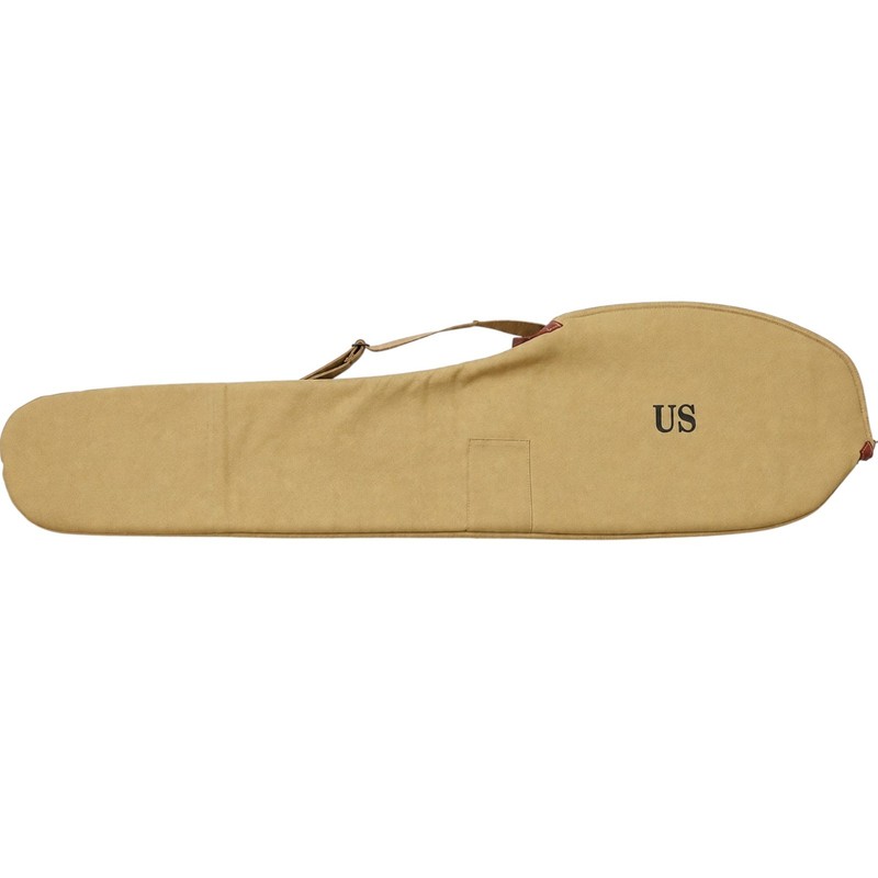 Army WWII US M1 Garand 1943 Canvas Carry Case with Carry Strap Fleece Lining gallery