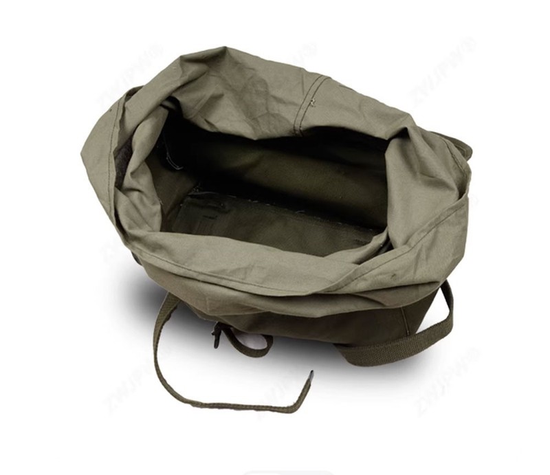 WWII US Army Military M1945 Knapsack Field Bag Canvas Backpack-1375 gallery