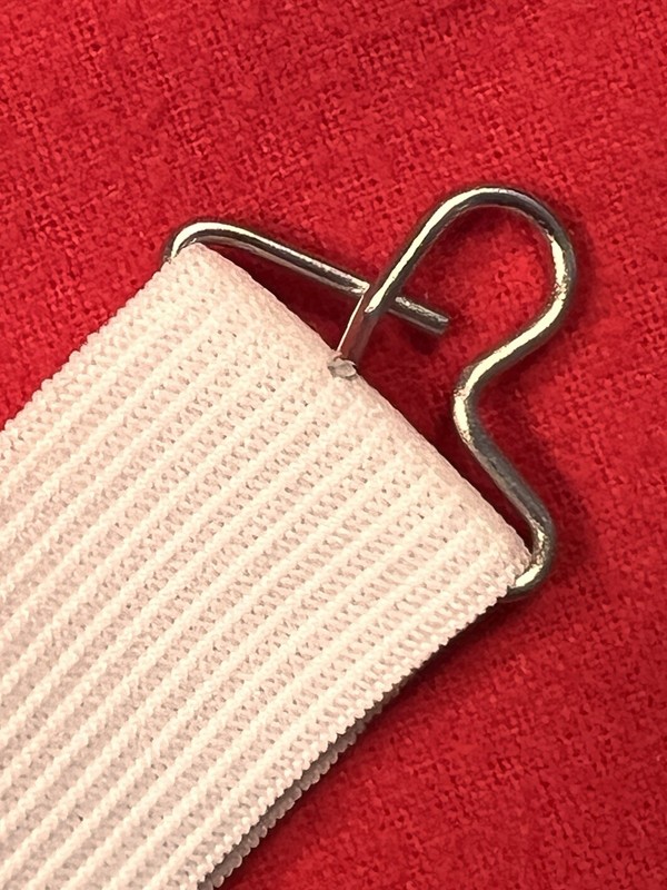 WWII GOGGLE STRAP, White (for AN-6530, B-7) USN/USMC. New! gallery