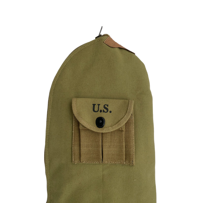 WWII US Marked Reproduction M1 Carbine Carrying Case with Fleece OD Green gallery