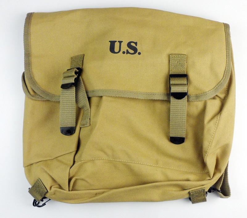 WWII US Army M1936 Bag Pack S Belt Suspenders Water Bottle Shovel Cover Set gallery
