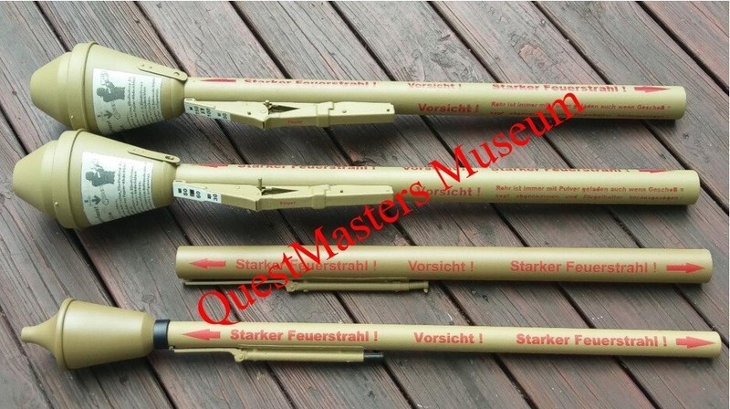 German WWII Panzerfaust 30 tube stencil set, Stencil 088b