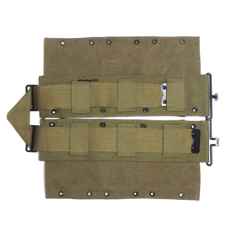 Military WWII US Army Paratrooper Infantry Bar Equipment Belt Pouch gallery