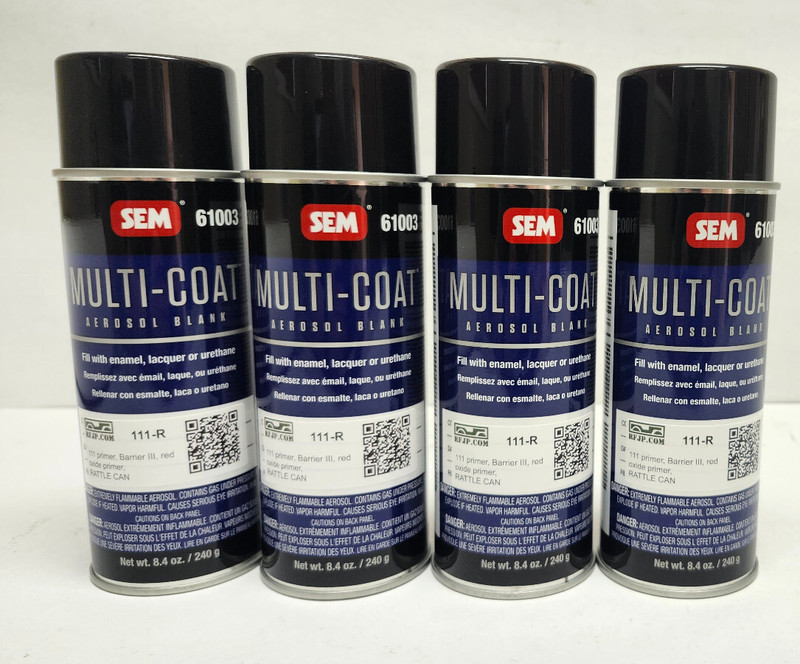 Jeep, Dodge Red Oxide, Barrier III Paint ✅(111-R) Primer Rattle Cans (QT4)