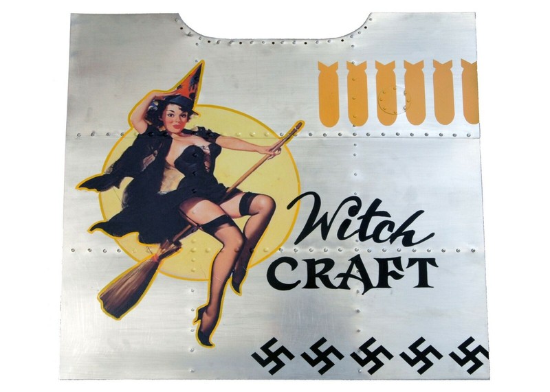 NOSE ART PANEL- Repro B-17 & other WW II Aviation U.S. Army Air Corps NAP-0104