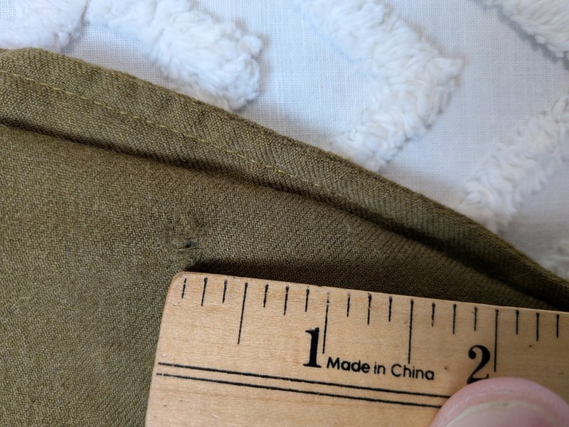 Reproduction WHAT PRICE GLORY WW2 Army Wool Field Shirt Mens XXL 19x36 100% Wool gallery