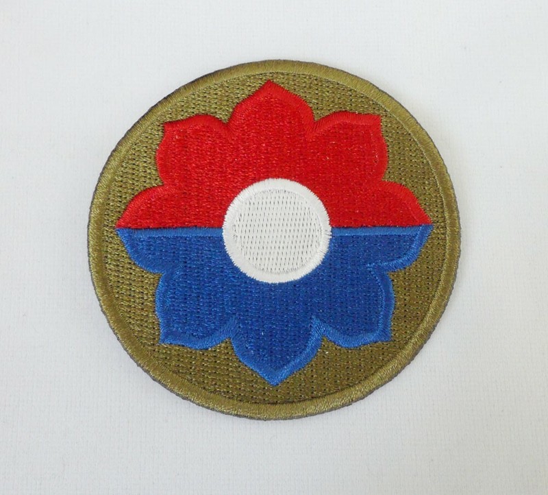 WWII U.S. Army 9th Infantry Division Embroidered Patch