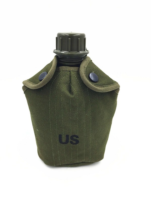 VIETNAM WAR US ARMY MILITARY 1961 CANTEEN AND COVER