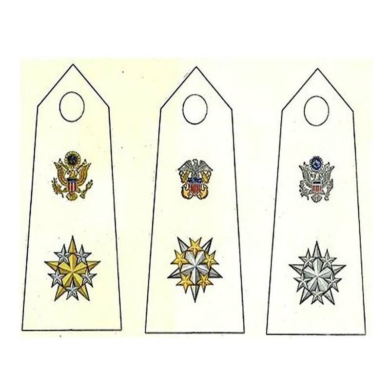 SET US ARMY SIX STAR RANK INSIGNIA BADGE PIN EAGLE BADGE gallery