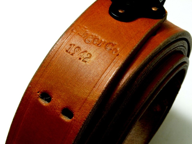 M1 Garand, 1903 rifle sling PREMIUM SINGER CO. 1942 M1907 leather REPRO sturdy!