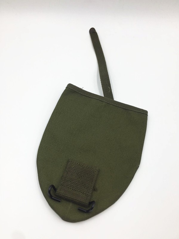 WWII WW2 US Army Usmc Marine M1910 T-Handle Shovel Canvas Cover Pouch Green gallery