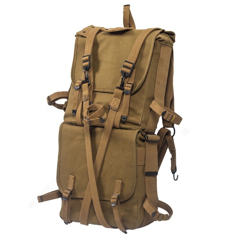 WW2 US ARMY USMC M1941 782 BACKPACK SET PACK SYSTEM COMPLETE (HAVERSACK+KNAPSACK gallery