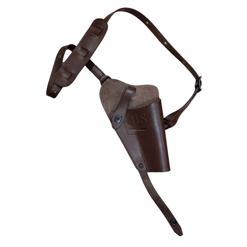 M7 M1911 Dark brown Leather Shoulder Holster Leather-RIGHT HAND gallery