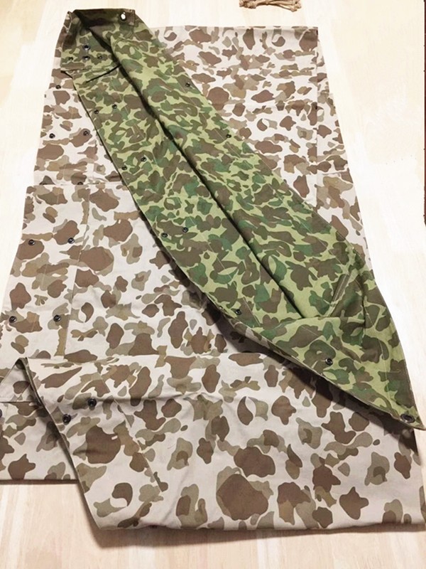 WW2 US Army Pacific camouflage USMC tent Duck hunter camo Duckhunter gallery