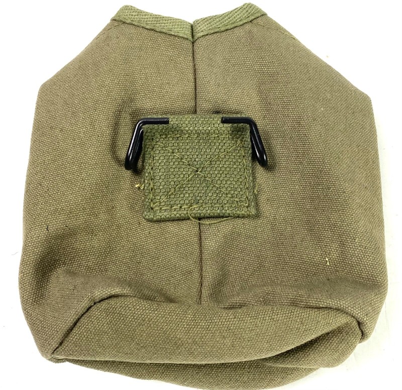 WWII US ARMY INFANTRY M1942 CANTEEN CARRY COVER-OD#7 GREEN gallery