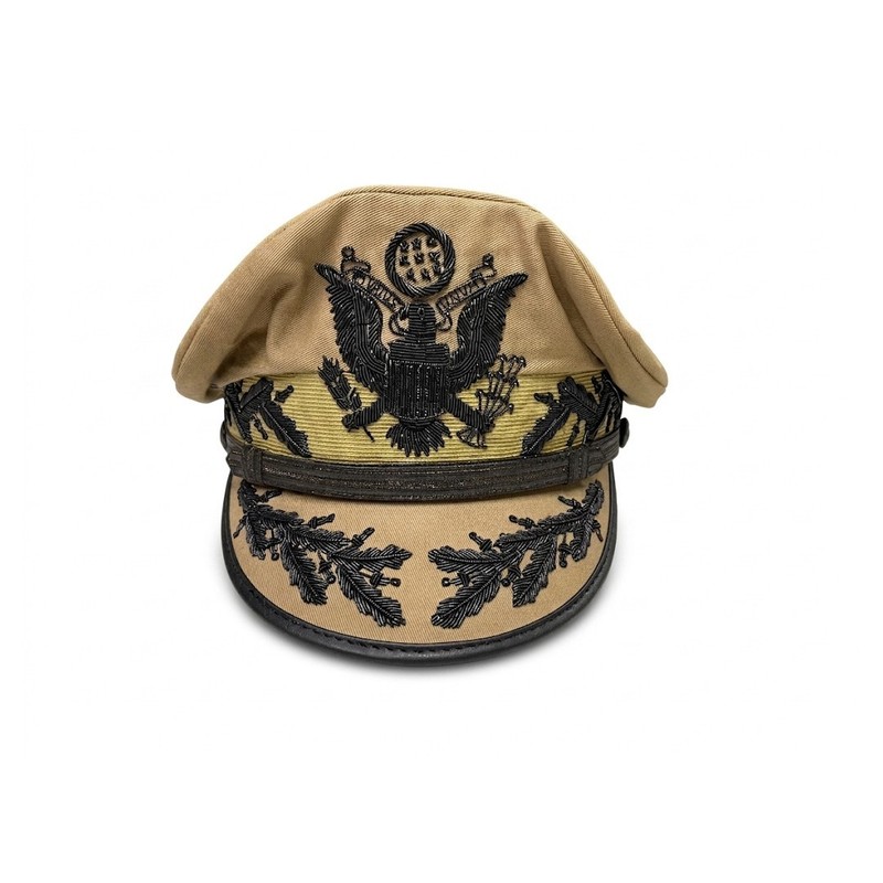 USA Army Cap USA ARMY GENERAL DOUGLAS MACARTHUR AUTHENTIC UNIFORM NEW KHAKI HAT gallery