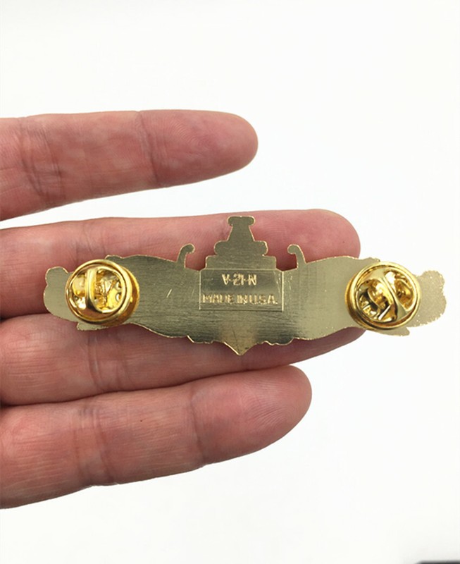 US Navy Gold Officer's surface warfare pin insignia badge gallery