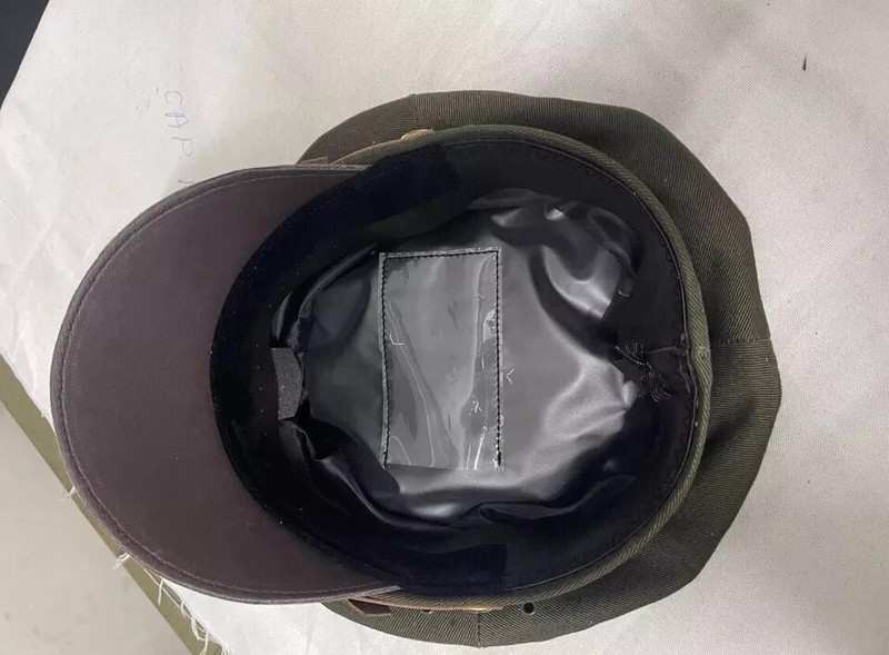WW2 US American USAAF Army Military General Officers Crusher Visor Hat Cap gallery