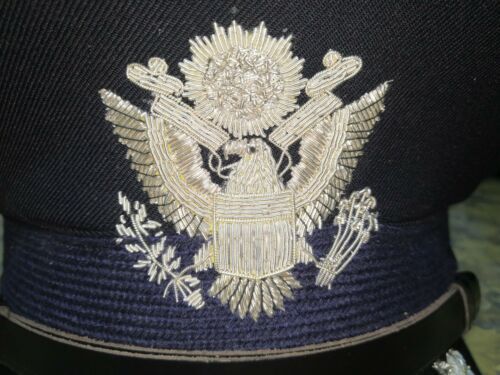 HAT CAP KEPI - CUSTOM USAF GENERAL OFFICER DIRECT BULLION - IMPERIAL CAP gallery